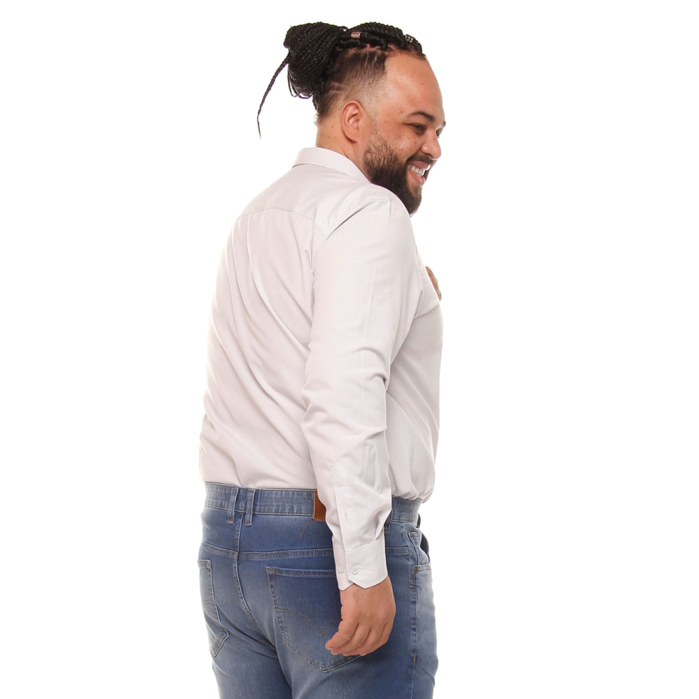 camisa social extra grande