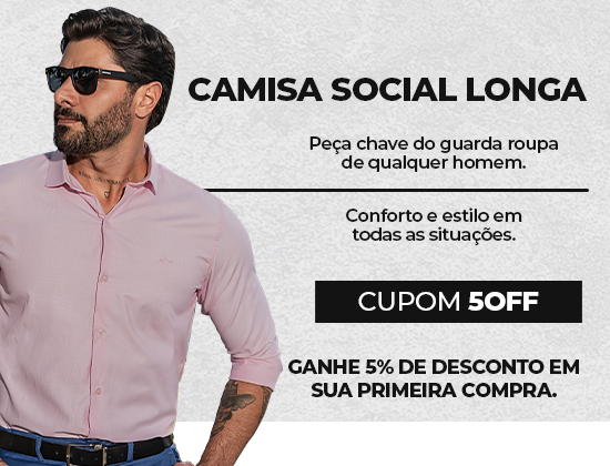 Primeira compra 5% off