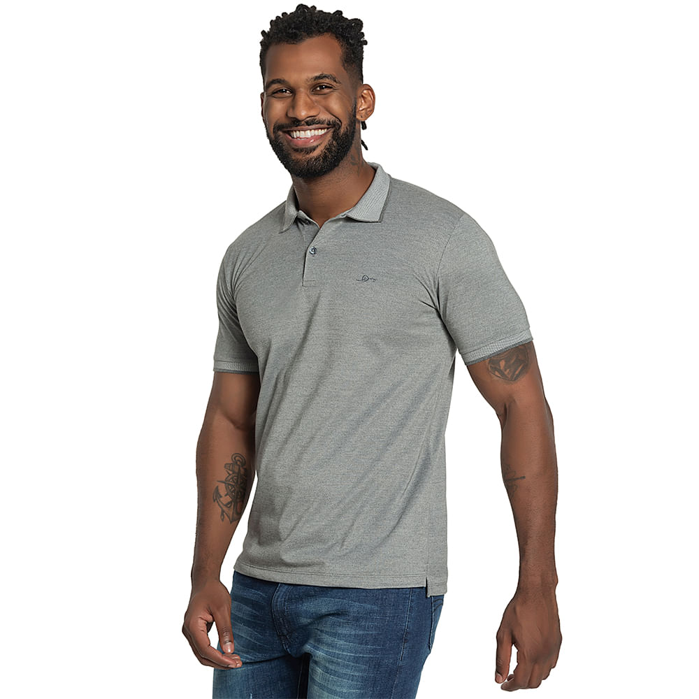 Camiseta Polo Básica Lisa - Remo Fenut - remofenut