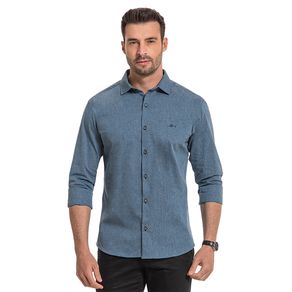 Camisa-Social-Slim-Fit-Mescla-Algodao-Remo-Fenut-0